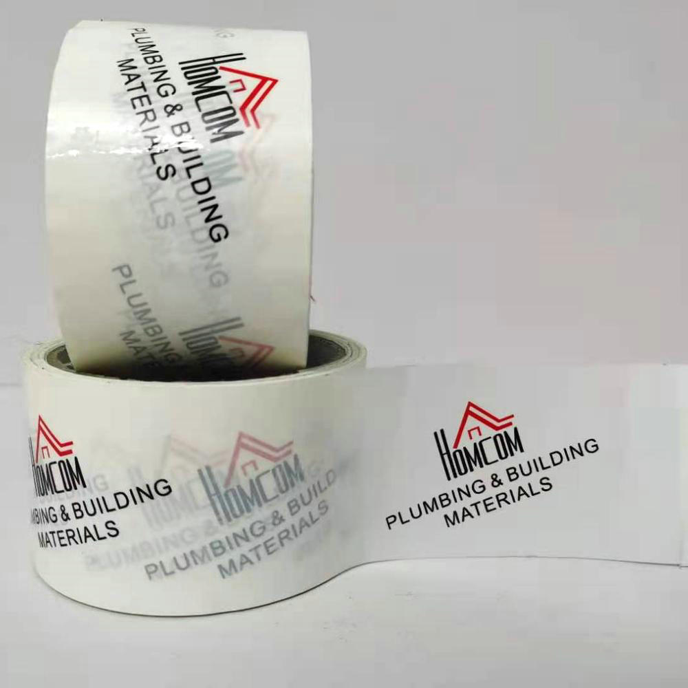 Oem Packing Seal Bopp Carton Printed Logo Adhesive Pita Pembungkusan Opp Disesuaikan Mudah