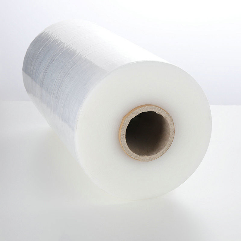 LLDPE stretch wrapped pallet wrap stretch film jumbo roll stretch film 1 pembeli